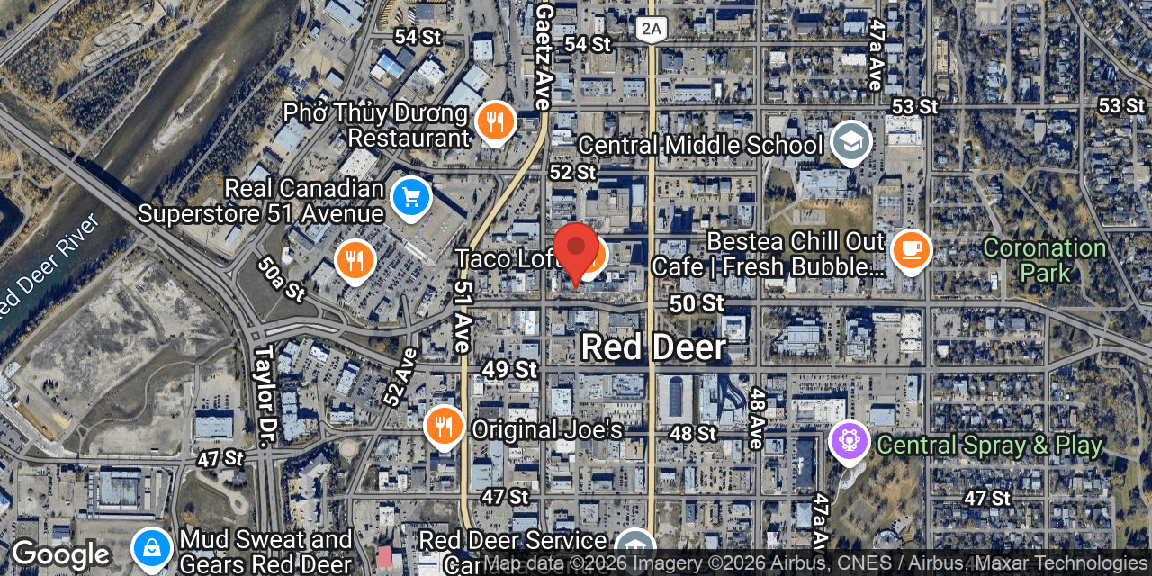 Map showing the property location