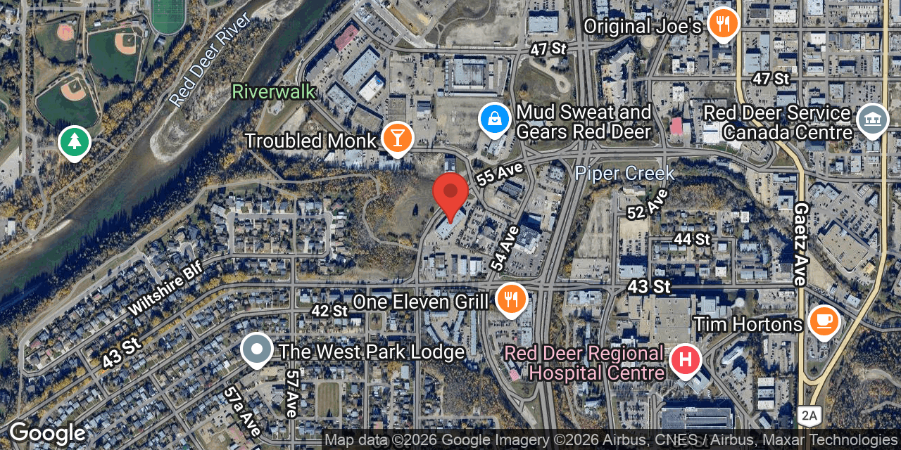 Map showing the property location