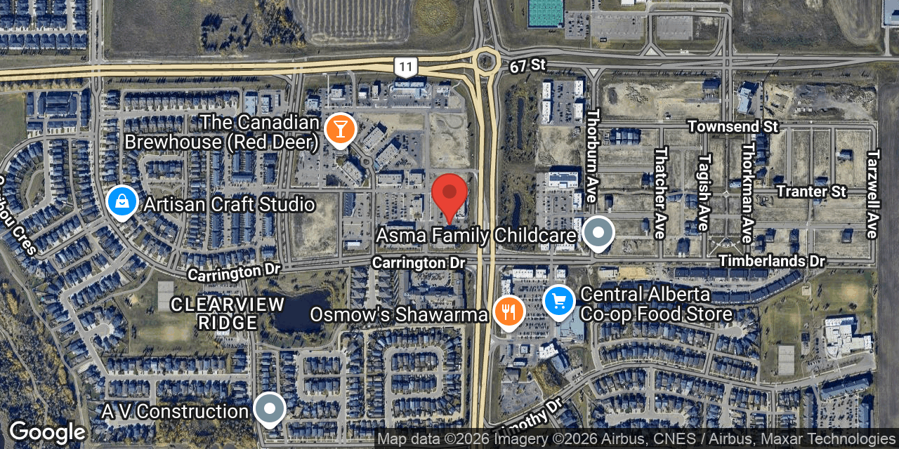 Map showing the property location