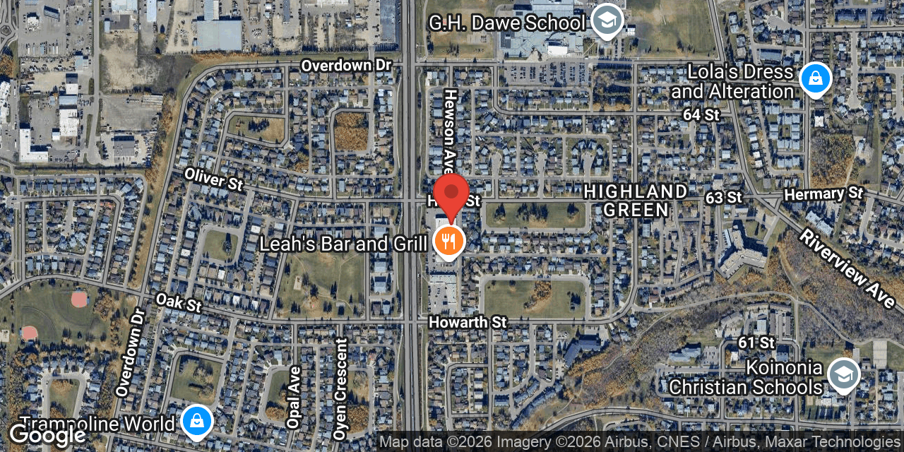 Map showing the property location