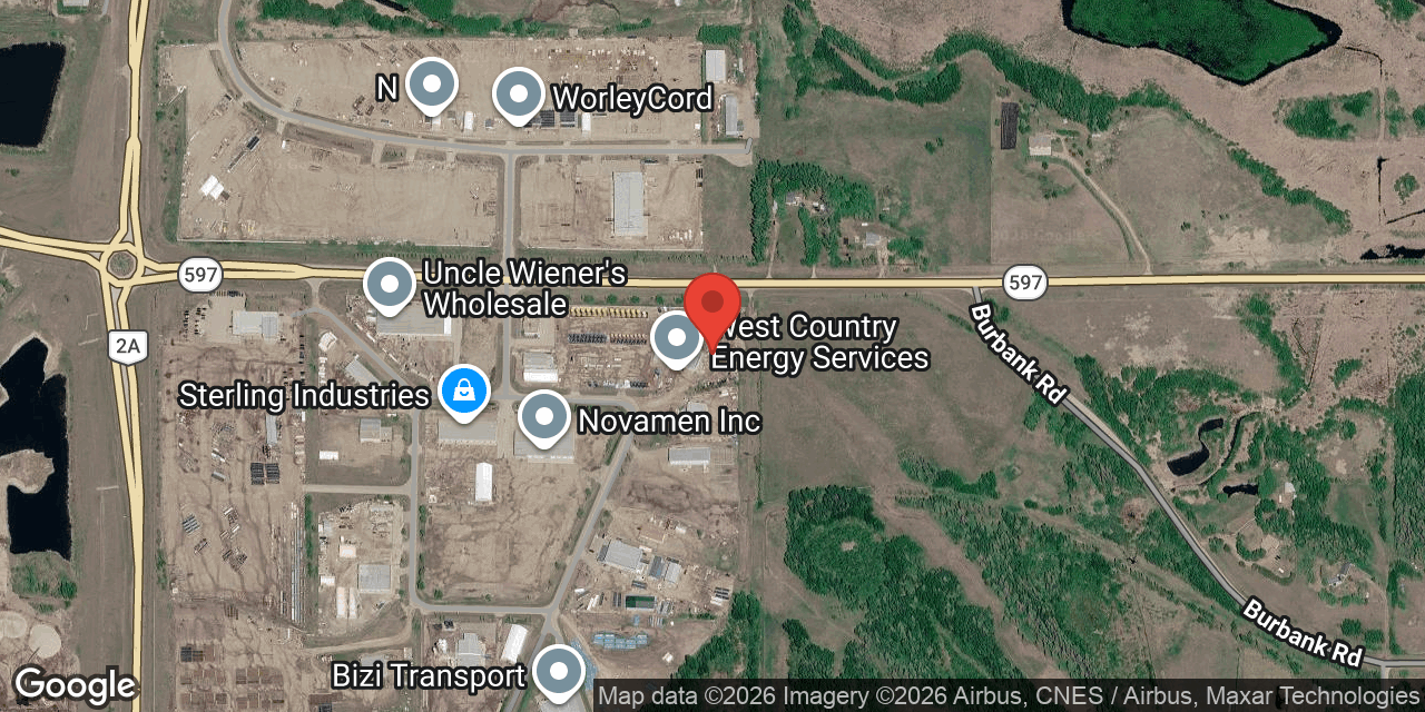 Map showing the property location