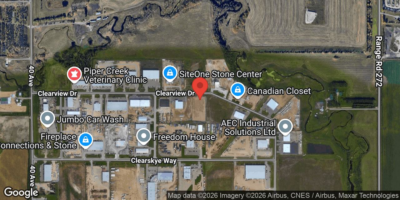 Map showing the property location