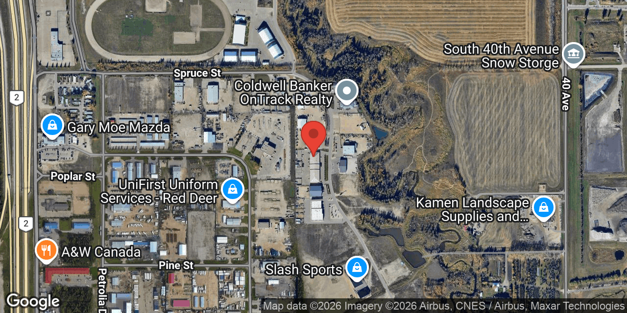 Map showing the property location