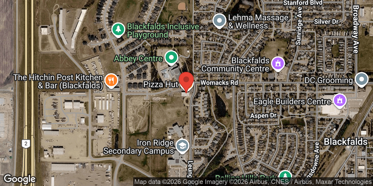 Map showing the property location