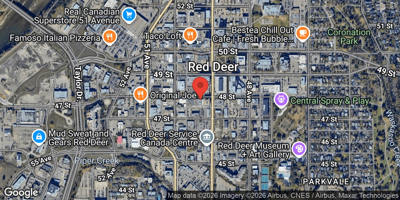 Map showing the property location