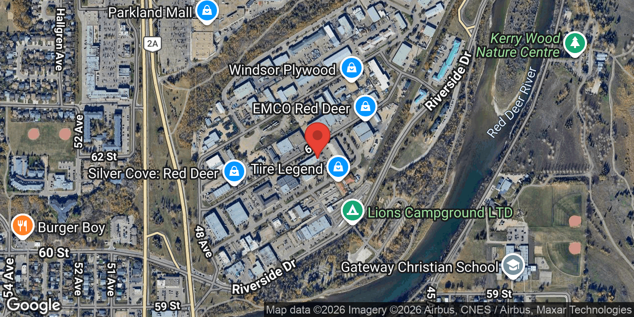 Map showing the property location